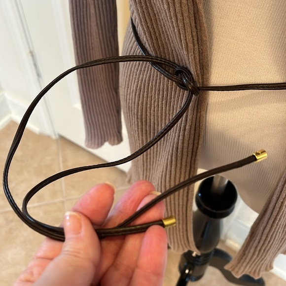 NWOT Banana Republic Italian Alpaca Dusty rose sweater - Picture 5 of 12